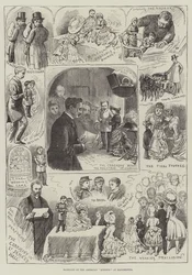 Hochzeit der amerikanischen Zwerge in Manchester